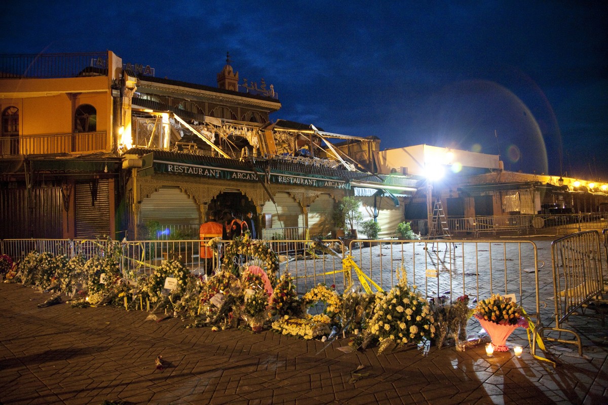 Marrakech Bomb Explosion - The morning after.3